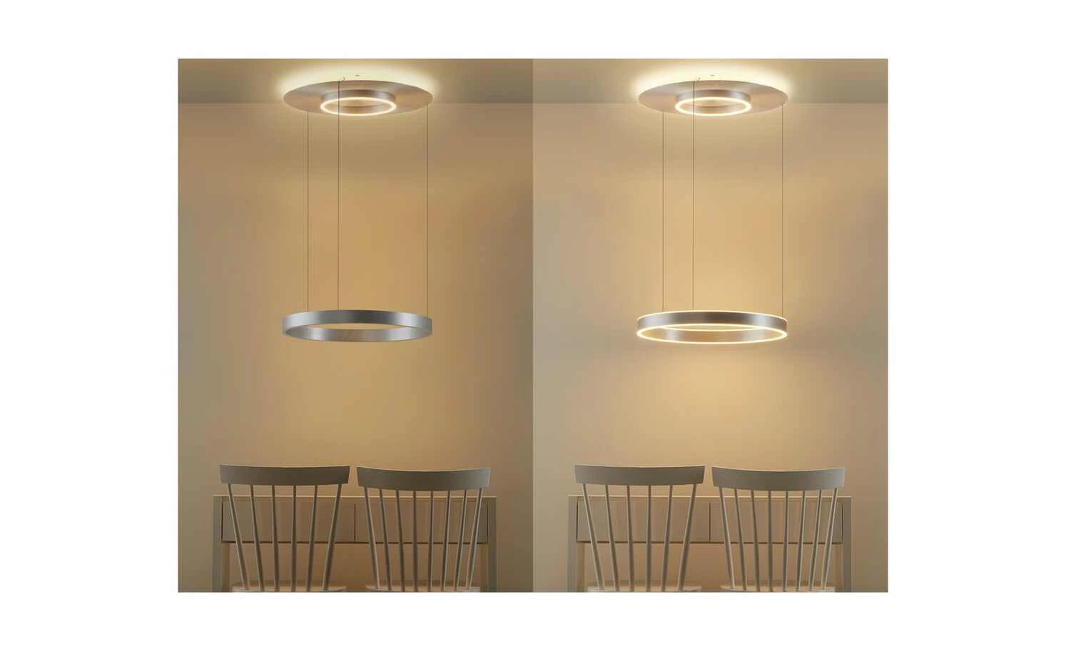 B-Leuchten LED-Pendelleuchte Alu-matt 1 B-Leuchten LED-Pendelleuchte Alu-matt