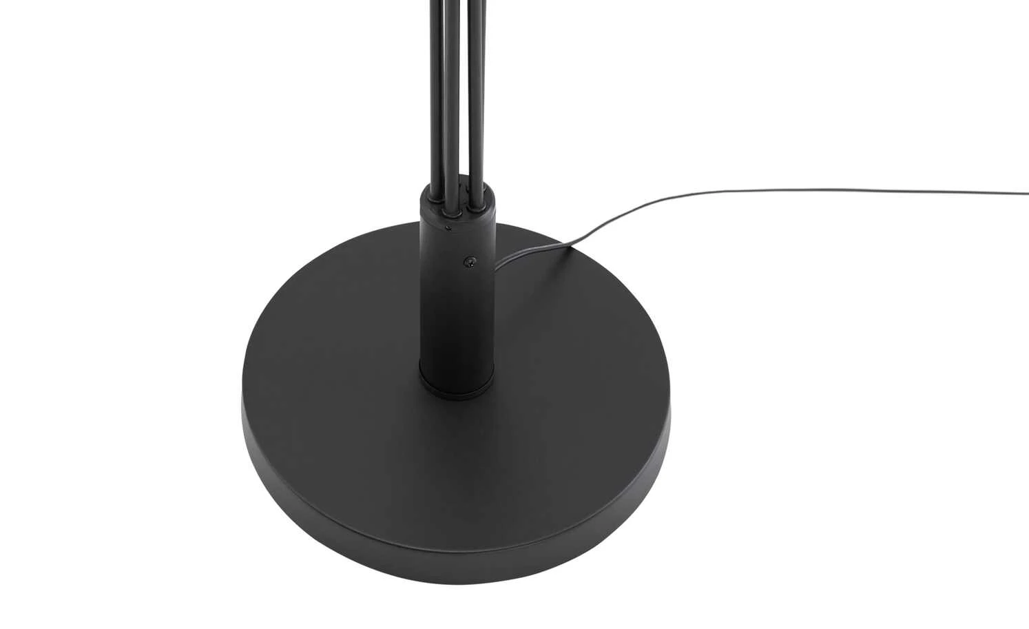 KHG Stehleuchte, 5-flammig, schwarz/goldfarben 4 KHG Stehleuchte, 5-flammig, schwarz/goldfarben – Bild 4