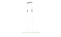 Meisterleuchten LED-Pendelleuchte, 6-flammig, chrom, Glaskugeln -Innenleuchten Verkaufsladen 11685701 2 202109141233