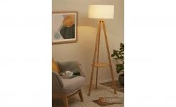 KHG Bambus-Stehleuchte, 1-flammig