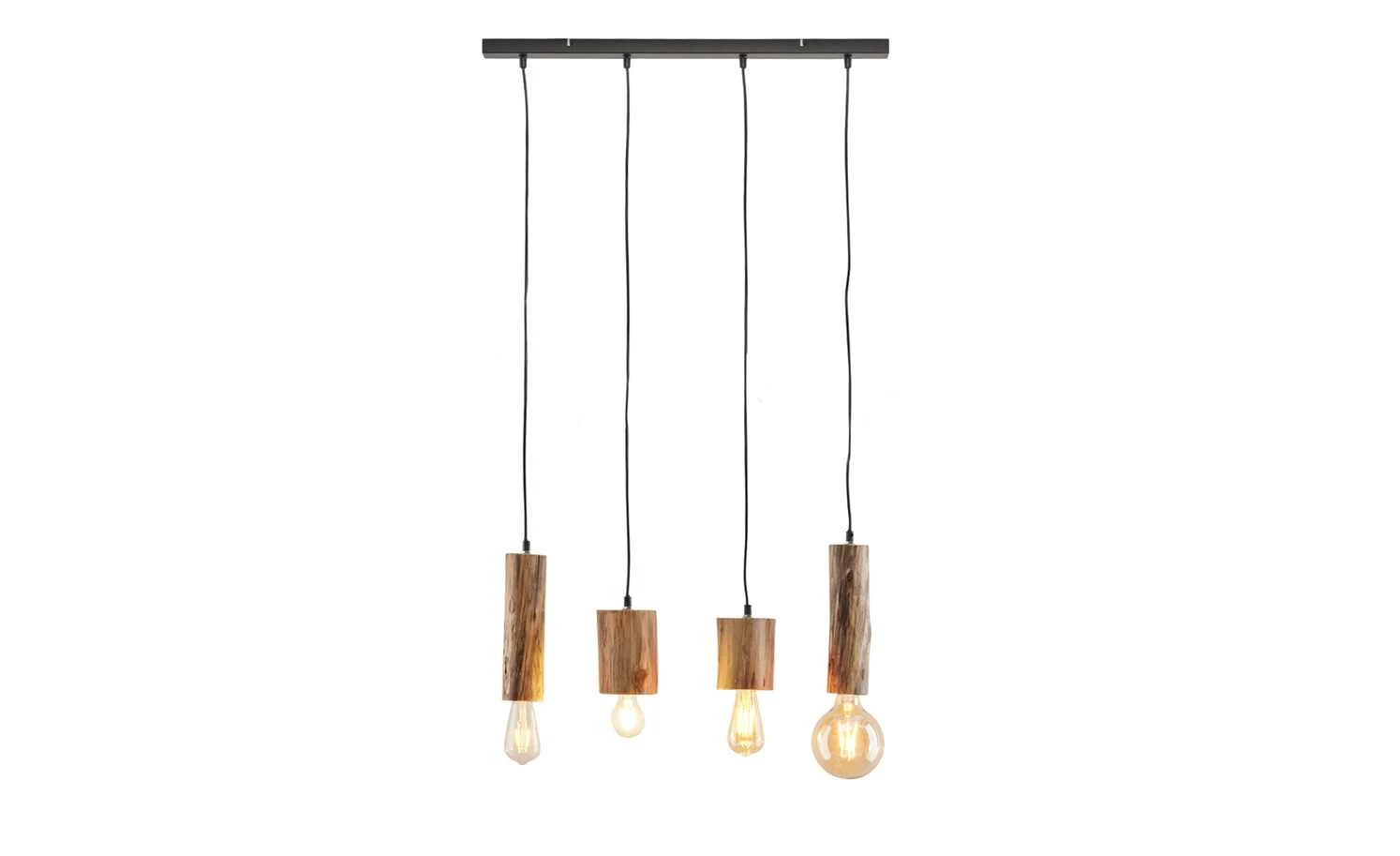 Pendelleuchte, 4-flammig, Eukalyptus-Holz 6 Pendelleuchte, 4-flammig, Eukalyptus-Holz – Bild 6