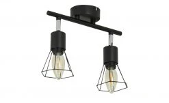 Deckenstrahler, 2-flammig, Draht schwarz -Innenleuchten Verkaufsladen 11685746 2 202012032240