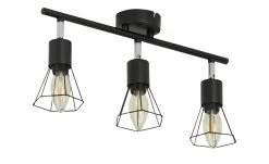 Deckenstrahler, 3-flammig, Draht schwarz -Innenleuchten Verkaufsladen 11685748 1 202012032239