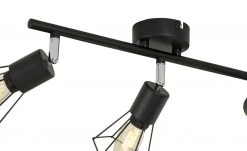 Deckenstrahler, 3-flammig, Draht schwarz -Innenleuchten Verkaufsladen 11685748 3 202012032239