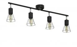 Deckenstrahler, 4-flammig, Draht schwarz 10 Deckenstrahler, 4-flammig, Draht schwarz -Innenleuchten Verkaufsladen 11685749 3 202012032240