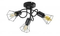Deckenstrahler, 3-flammig, Draht schwarz -Innenleuchten Verkaufsladen 11685750 1 202012032240