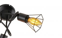 Deckenstrahler, 3-flammig, Draht schwarz -Innenleuchten Verkaufsladen 11685750 4 202101252239