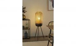 Stehleuchte, 1-flammig, Metallkorb goldfarben 11 Stehleuchte, 1-flammig, Metallkorb goldfarben -Innenleuchten Verkaufsladen 11685751 2 202101202235