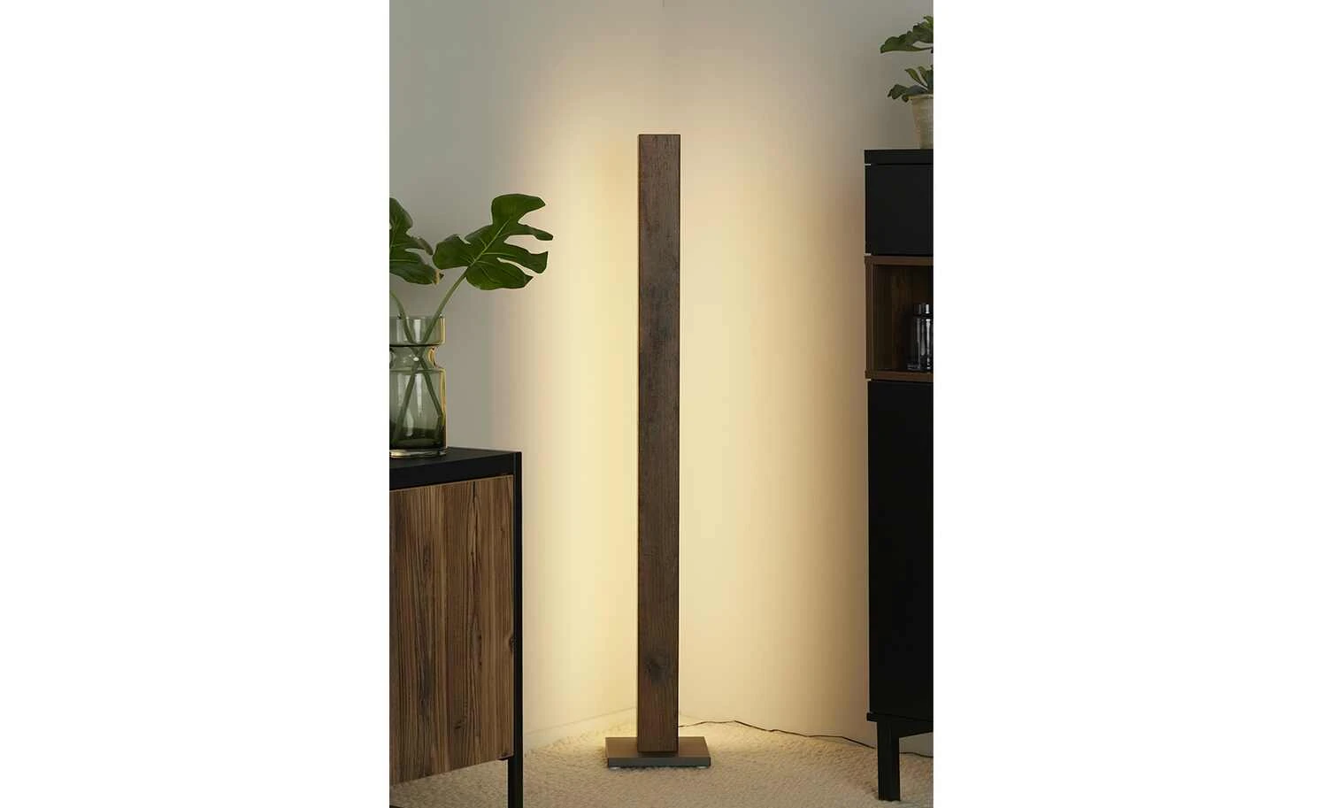 LED-Stehleuchte, Holz 1 LED-Stehleuchte, Holz