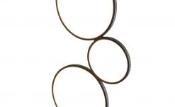 Trio LED-Stehleuchte, Schwarz, Kreise -Innenleuchten Verkaufsladen 11685827 4 202011202242