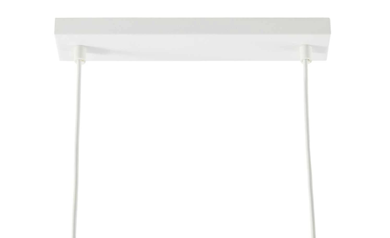 Pendelleuchte, 4-flammig, Weiß/silberfarben 5 Pendelleuchte, 4-flammig, Weiß/silberfarben – Bild 5