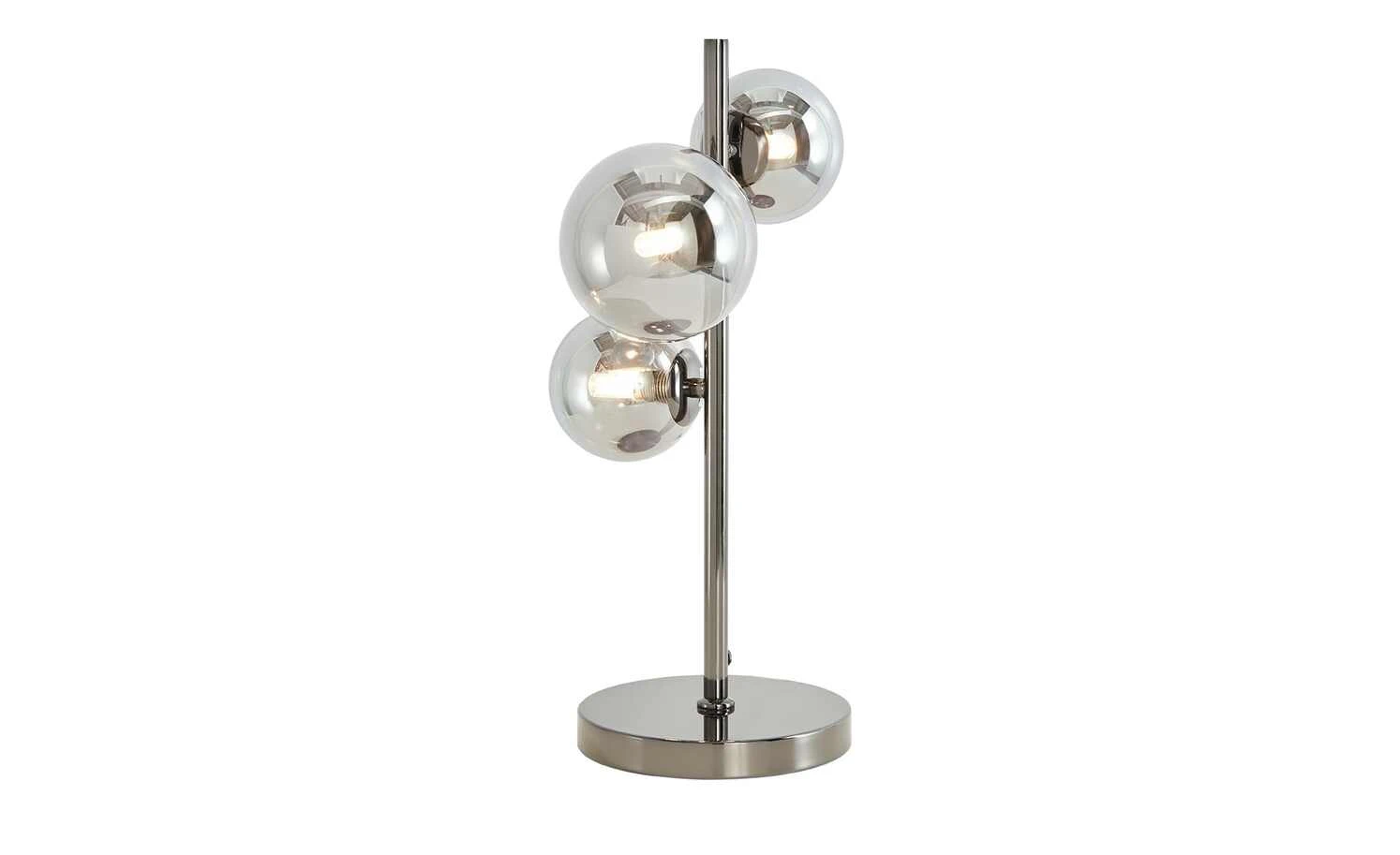 Meisterleuchten Tischleuchte, 3-flammig, schwarzchrom 7 Meisterleuchten Tischleuchte, 3-flammig, schwarzchrom – Bild 7