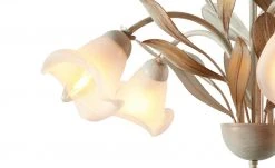 Kronleuchter, 5-flammig, weiß/ gold abgesetzt -Innenleuchten Verkaufsladen 11685869 3 202101182236