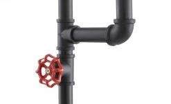 KHG Stehleuchte, 3-flammig, schwarz ´Wasserrohr` 12 KHG Stehleuchte, 3-flammig, schwarz ´Wasserrohr` -Innenleuchten Verkaufsladen 11685897 5 202108172241