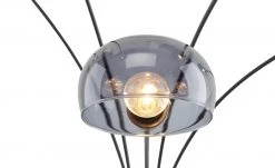 Meisterleuchten Bogenleuchte, 5-flammig, schwarz / Rauchglas -Innenleuchten Verkaufsladen 11685898 13 202204191232