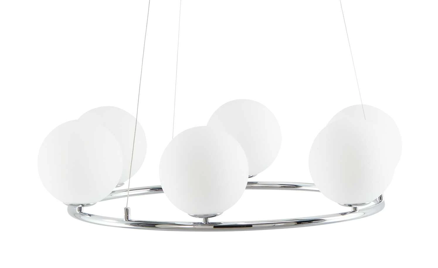 Meisterleuchten LED-Krone 6-flammig, chrom 4 Meisterleuchten LED-Krone 6-flammig, chrom – Bild 4