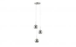 Meisterleuchten LED-Pendelleuchte, chrom Glas chromfarben beschichtet -Innenleuchten Verkaufsladen 11685905 5 202109141233