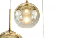 Meisterleuchten LED-Pendelleuchte, messing, Glas goldfarben beschichtet -Innenleuchten Verkaufsladen 11685906 4 202107292232