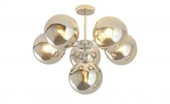 Meisterleuchten Deckenleuchte, 6-flammig, chrom / Rauchglas 8 Meisterleuchten Deckenleuchte, 6-flammig, chrom / Rauchglas -Innenleuchten Verkaufsladen 11685912 3 202109151233