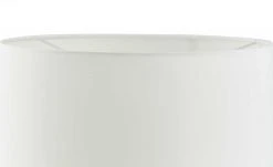 KHG LED-Stehleuchte, 1-flammig, Nickel-matt mit Stoffschirm -Innenleuchten Verkaufsladen 11685915 3 202108201246