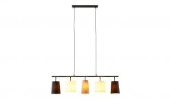 KHG Pendelleuchte, 5-flammig, schwarz, verschiedene Stoffschirme 10 KHG Pendelleuchte, 5-flammig, schwarz, verschiedene Stoffschirme -Innenleuchten Verkaufsladen 11685931 2 202107292232