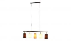 KHG Pendelleuchte, 5-flammig, schwarz, verschiedene Stoffschirme 11 KHG Pendelleuchte, 5-flammig, schwarz, verschiedene Stoffschirme -Innenleuchten Verkaufsladen 11685931 3 202107292232