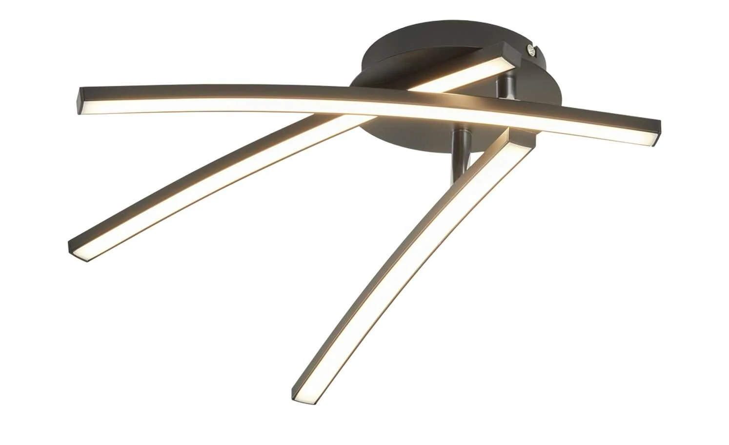 KHG LED-Deckenleuchte, 3-flammig, schwarz 6 KHG LED-Deckenleuchte, 3-flammig, schwarz – Bild 6