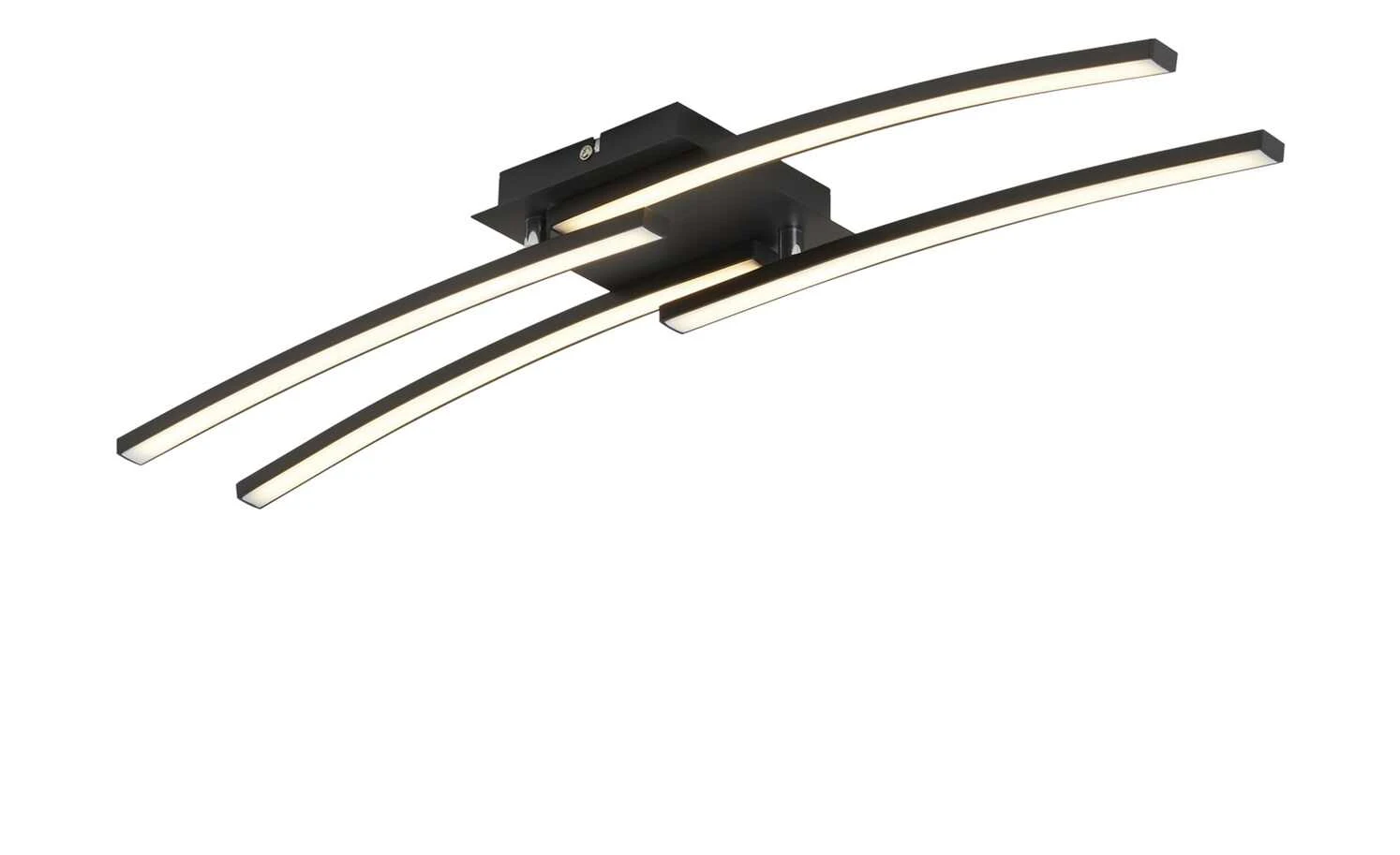 KHG LED-Deckenleuchte, 4-flammig, schwarz 6 KHG LED-Deckenleuchte, 4-flammig, schwarz – Bild 6