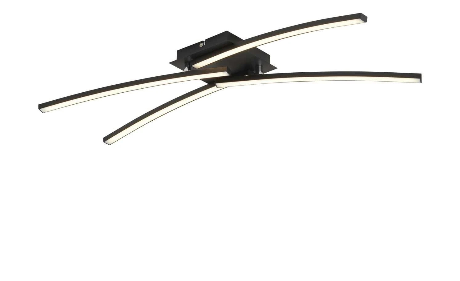 KHG LED-Deckenleuchte, 4-flammig, schwarz 8 KHG LED-Deckenleuchte, 4-flammig, schwarz – Bild 8