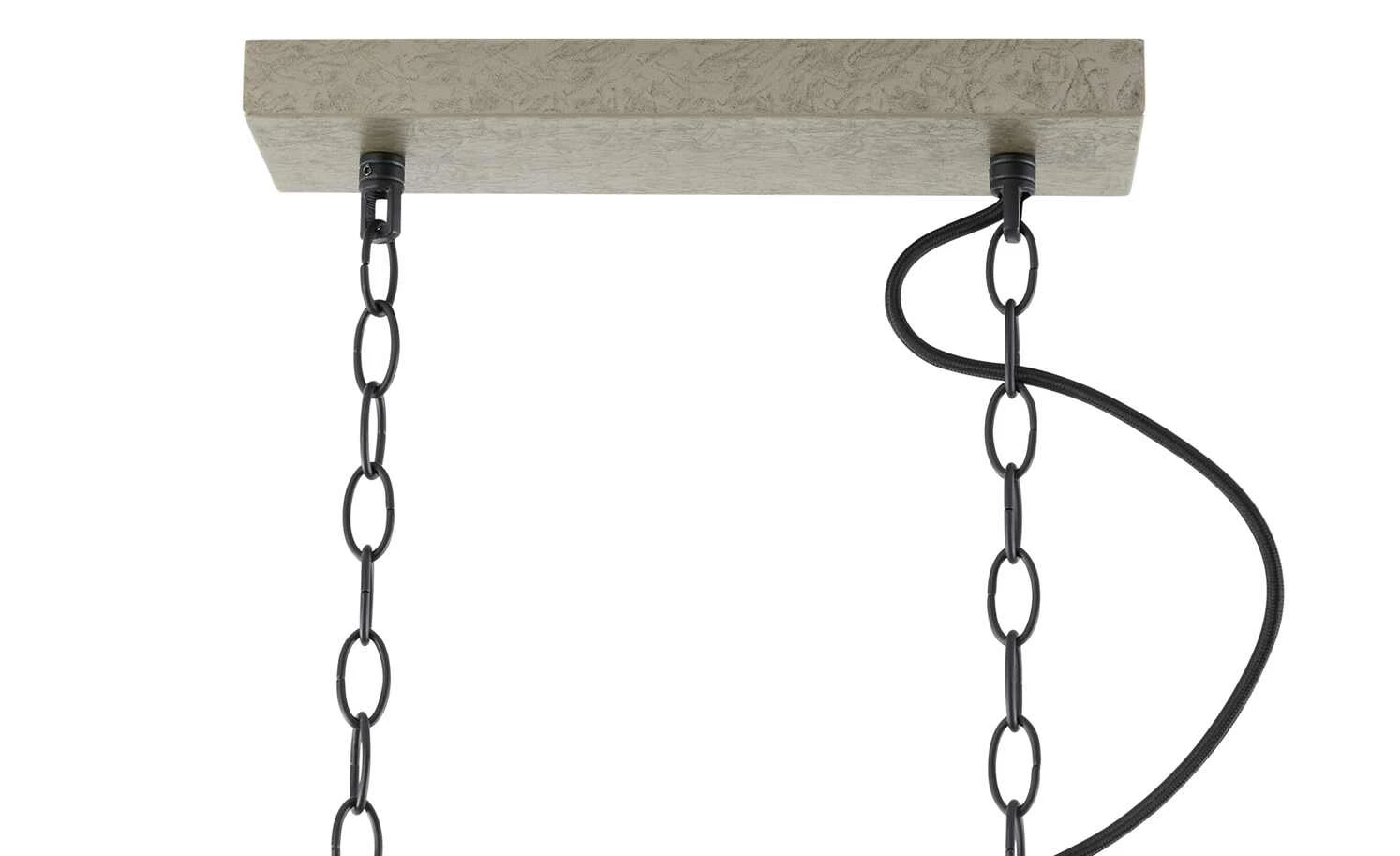 Trio Pendelleuchte, 4-flammig, Paletten-Optik 6 Trio Pendelleuchte, 4-flammig, Paletten-Optik – Bild 6