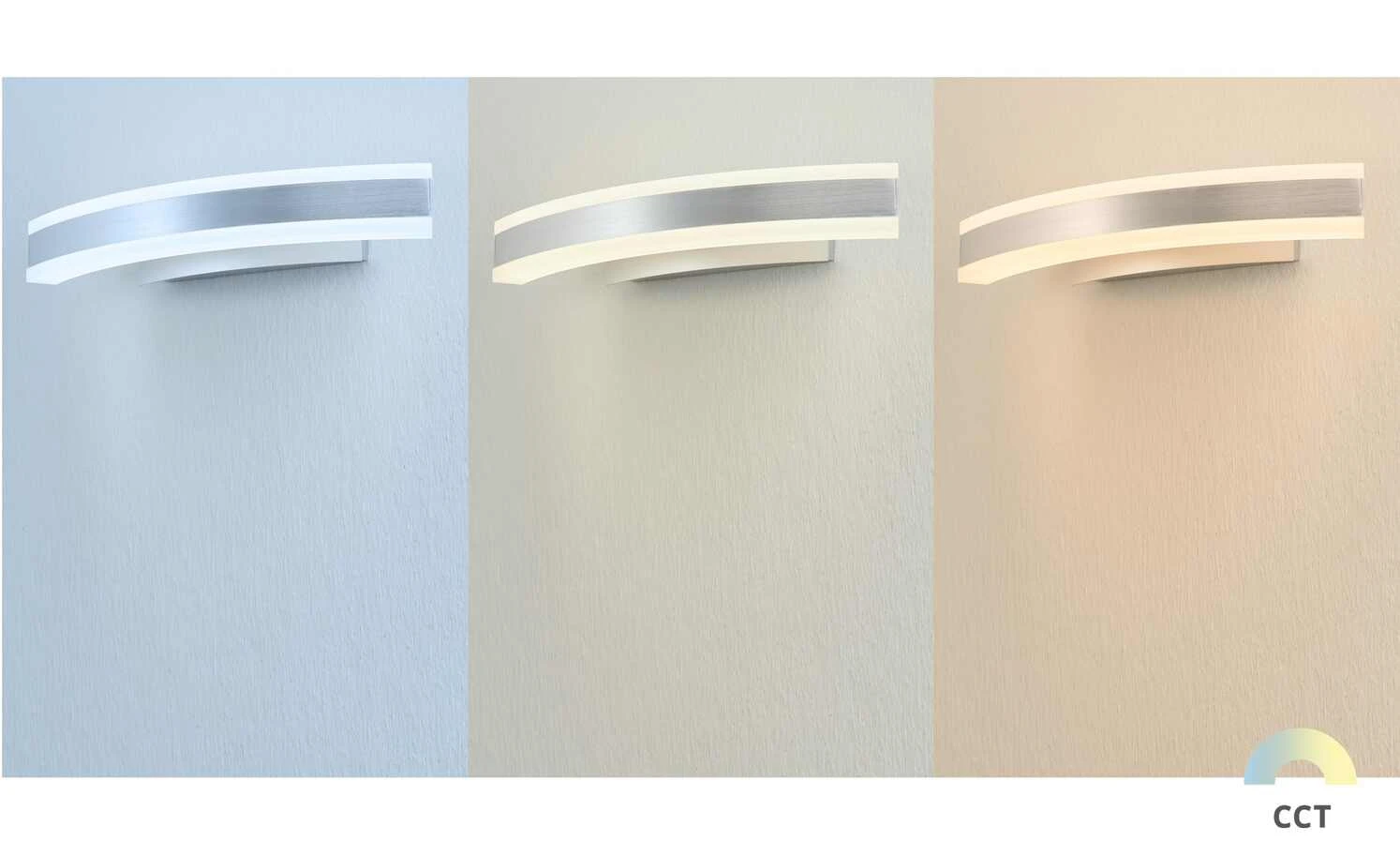 Fischer-Honsel LED-Wandleuchte, 1-flammig, Alu-matt | 11|W 1 Fischer-Honsel LED-Wandleuchte, 1-flammig, Alu-matt | 11|W