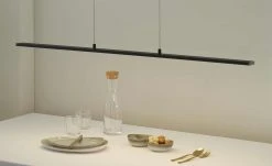 Fischer-Honsel LED-Pendelleuchte, sandschwarz