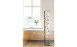 Paul Neuhaus LED-Stehleuchte, schwarz/goldfarben