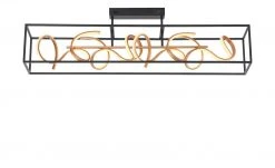 Paul Neuhaus LED-Deckenleuchte schwarz/goldfarben -Innenleuchten Verkaufsladen 11686056 3 202012032240