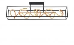 Paul Neuhaus LED-Deckenleuchte schwarz/goldfarben -Innenleuchten Verkaufsladen 11686056 4 202012032240