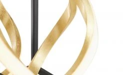 Fischer-Honsel LED-Tischleuchte, schwarz/ Blattgold -Innenleuchten Verkaufsladen 11686062 2 202101212236