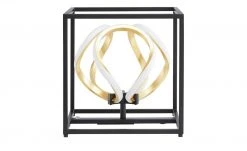 Fischer-Honsel LED-Tischleuchte, schwarz/ Blattgold -Innenleuchten Verkaufsladen 11686062 8 202101292237