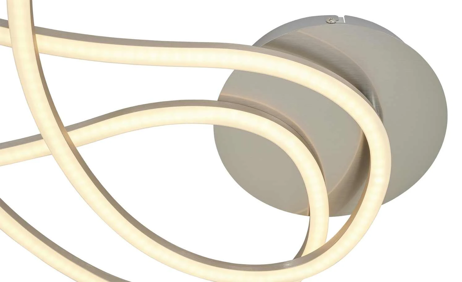 Paul Neuhaus LED-Deckenleuchte, 2-flammig, Nickel-matt, geschwungen 6 Paul Neuhaus LED-Deckenleuchte, 2-flammig, Nickel-matt, geschwungen – Bild 6