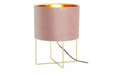 Fischer-Honsel Tischleuchte, 1-flammig, rose´Samt `klein´ | 32|cm Rosa -Innenleuchten Verkaufsladen 11686074 8 202205121239