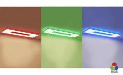 Paul Neuhaus LED-Deckenleuchte, 1-flammig, Weiß mit Backlight -Innenleuchten Verkaufsladen 11686107 5 202101252239