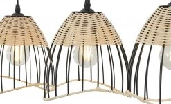 Paul Neuhaus Pendelleuchte, 4-flammig, Rattan 10 Paul Neuhaus Pendelleuchte, 4-flammig, Rattan -Innenleuchten Verkaufsladen 11686110 2 202101082255