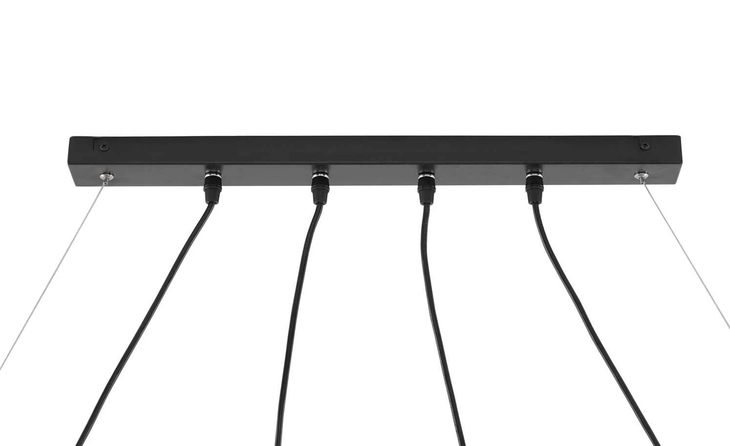 Paul Neuhaus Pendelleuchte, 4-flammig, Rattan 5 Paul Neuhaus Pendelleuchte, 4-flammig, Rattan – Bild 5