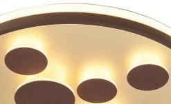 Fischer-Honsel LED-Deckenleuchte braun-rost, rund -Innenleuchten Verkaufsladen 11686119 1 202101082255