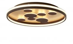 Fischer-Honsel LED-Deckenleuchte braun-rost, rund -Innenleuchten Verkaufsladen 11686119 4 202101182237