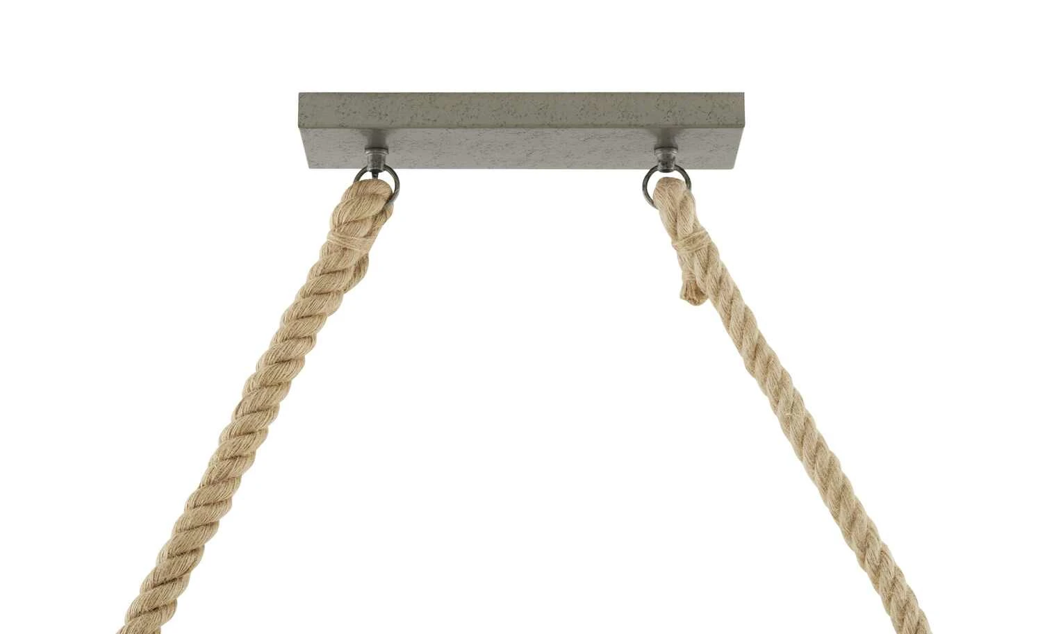 Trio Pendelleuchte, 6-flammig, Bambus mit Sisal Behang 4 Trio Pendelleuchte, 6-flammig, Bambus mit Sisal Behang – Bild 4
