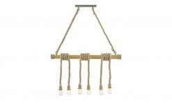 Trio Pendelleuchte, 6-flammig, Bambus mit Sisal Behang 12 Trio Pendelleuchte, 6-flammig, Bambus mit Sisal Behang -Innenleuchten Verkaufsladen 11686130 6 202101112239
