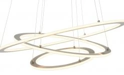 Trio LED-Pendelleuchte, Nickel-matt, `Ringe` -Innenleuchten Verkaufsladen 11686142 1 202101061731