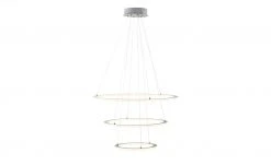 Trio LED-Pendelleuchte, Nickel-matt, `Ringe` -Innenleuchten Verkaufsladen 11686142 2 202101061731