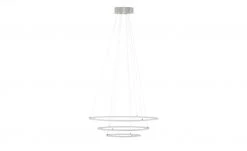 Trio LED-Pendelleuchte, Nickel-matt, `Ringe` -Innenleuchten Verkaufsladen 11686142 4 202101061731