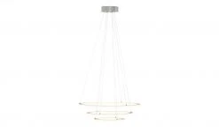 Trio LED-Pendelleuchte, Nickel-matt, `Ringe` -Innenleuchten Verkaufsladen 11686142 5 202101061731